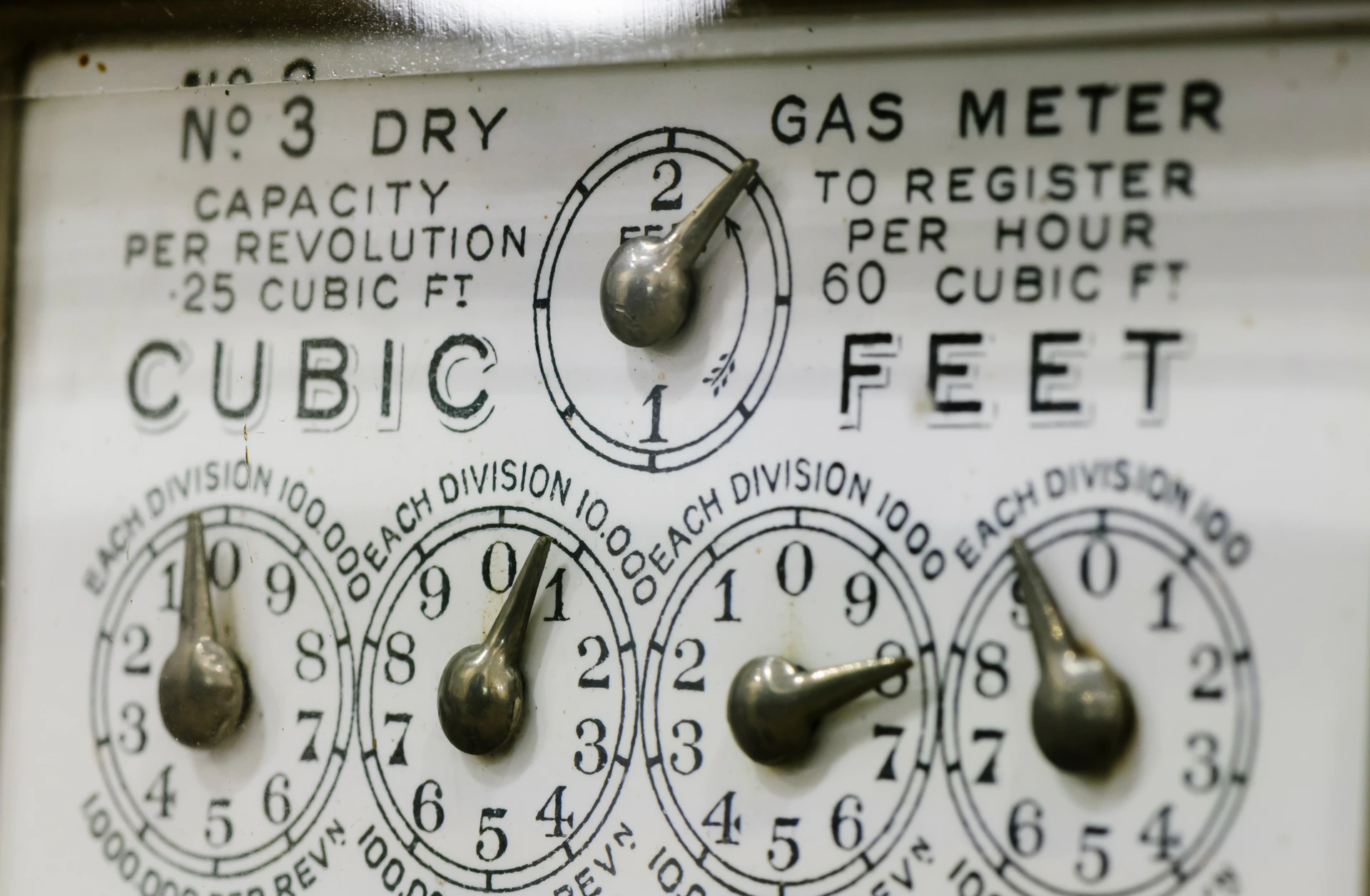 Gas meter monitoring